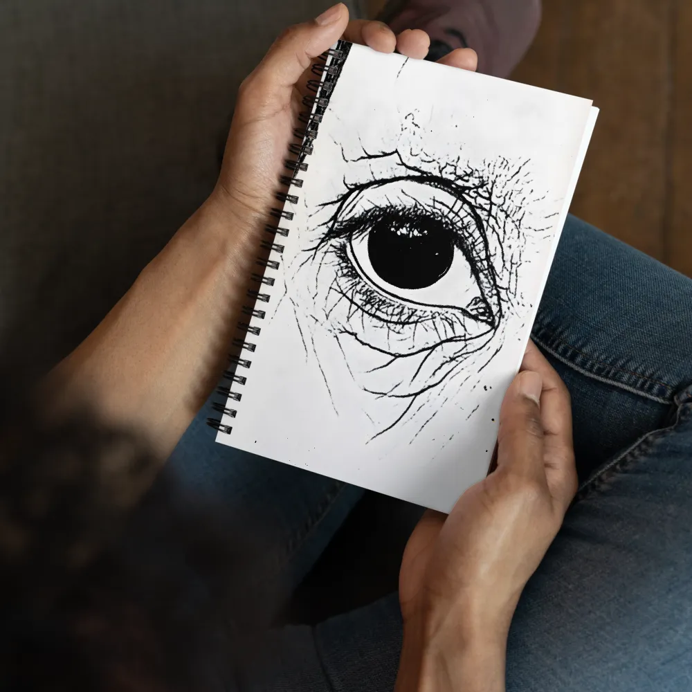 Intense Gaze 
 Spiral Notebook | 140 pages