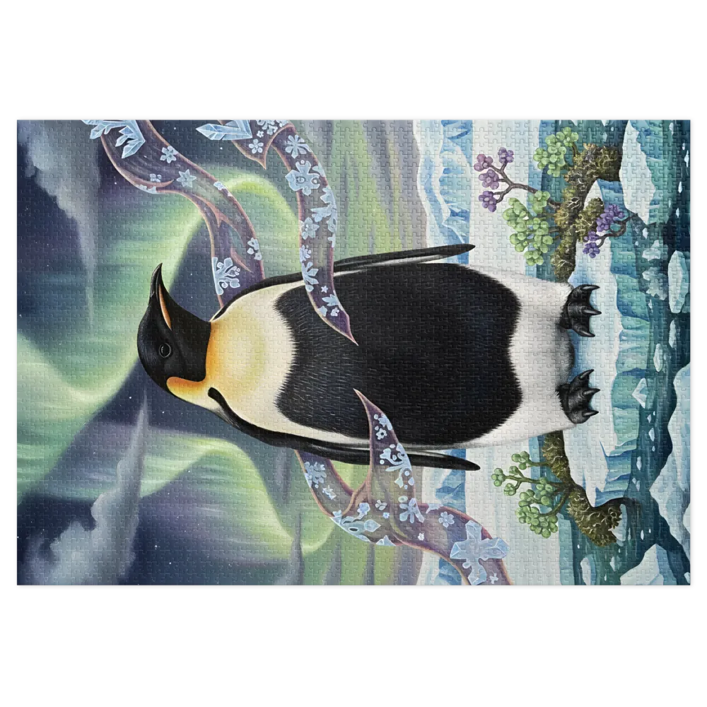 Emperor Under the Aurora | Jigsaw Puzzles
