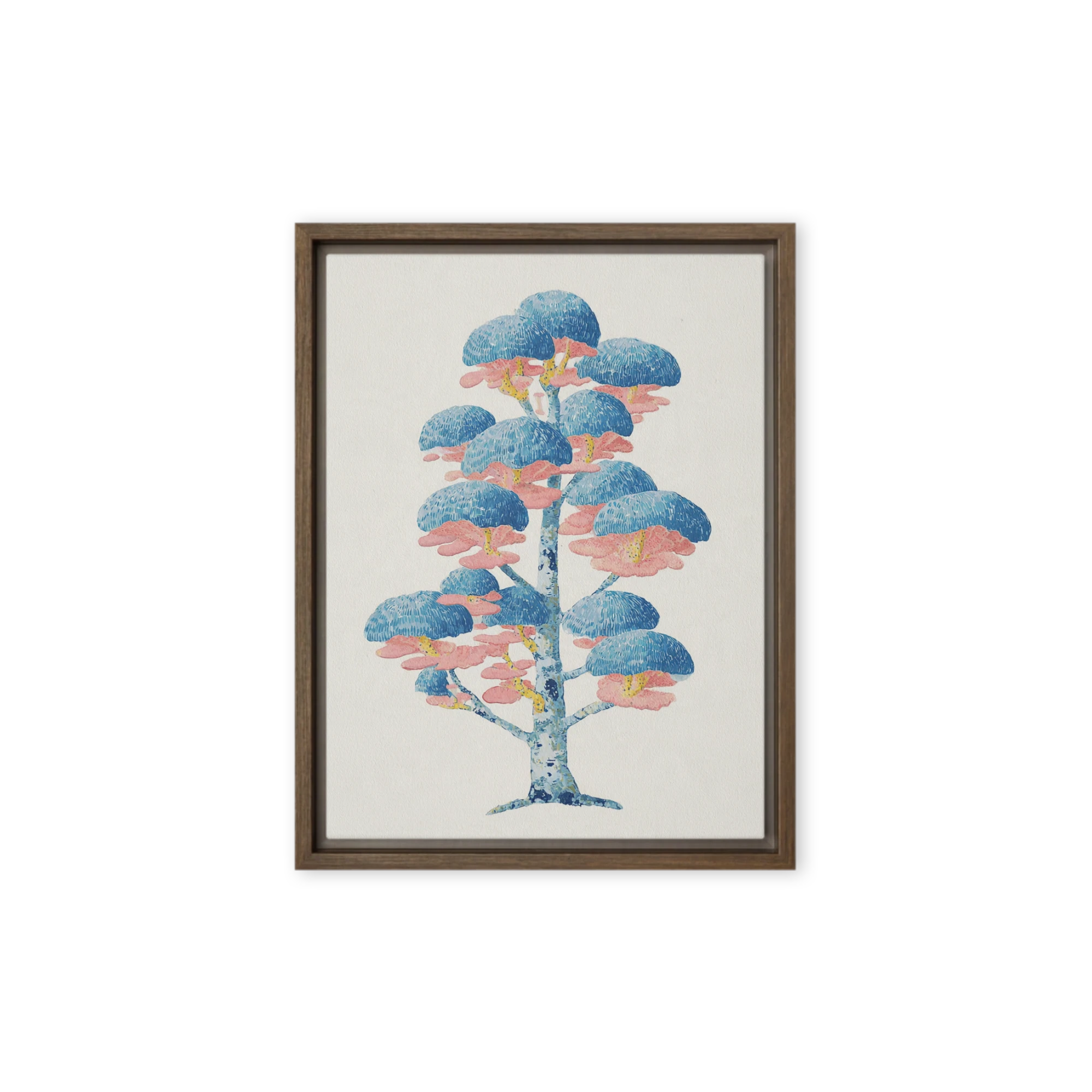 Celestial Blue Bonsai | Art Print