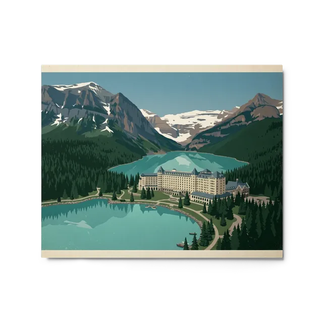 Fairmont Chateau Lake Louise | Art Print