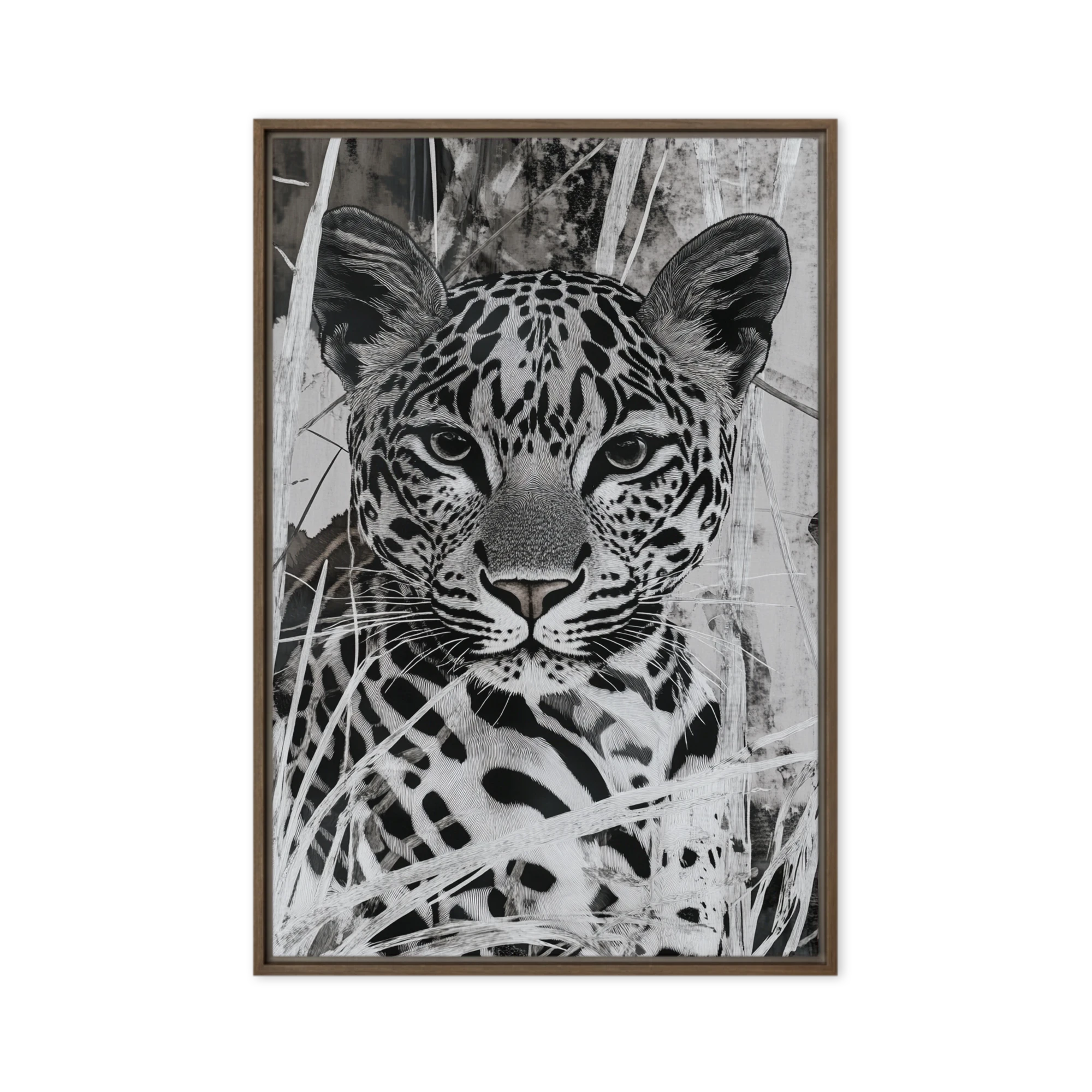 Realistic Jaguar Digital Illustration
