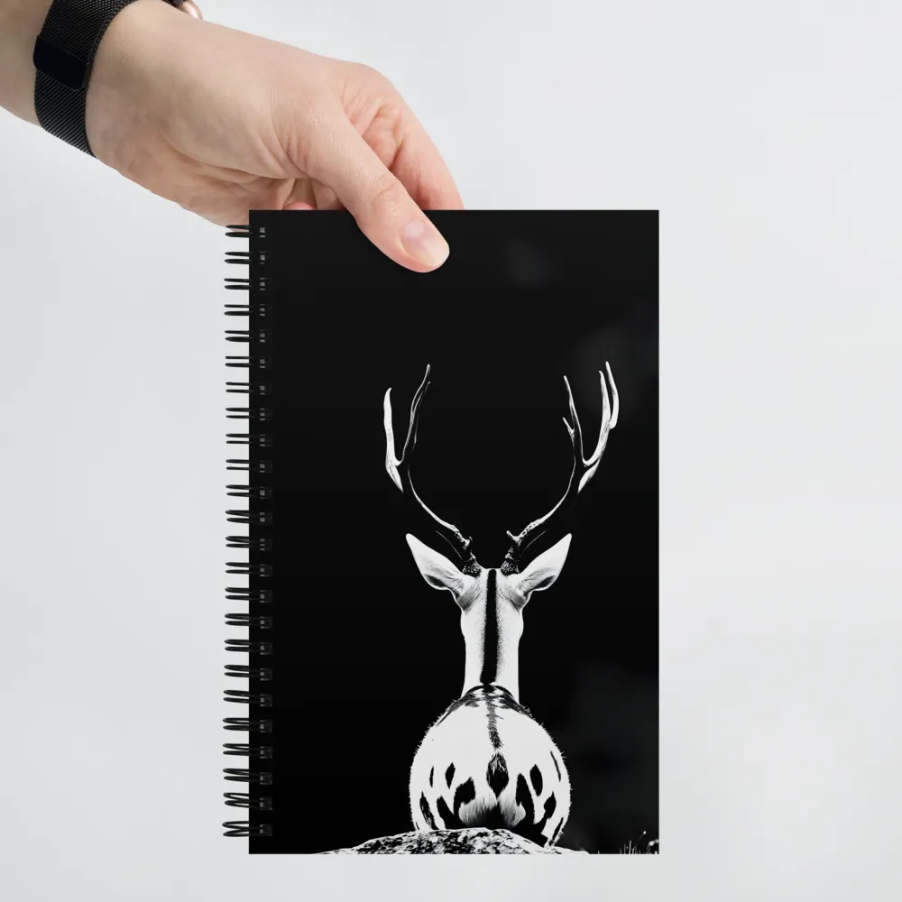 The Sentinel Stag 
 Spiral Notebook | 140 pages