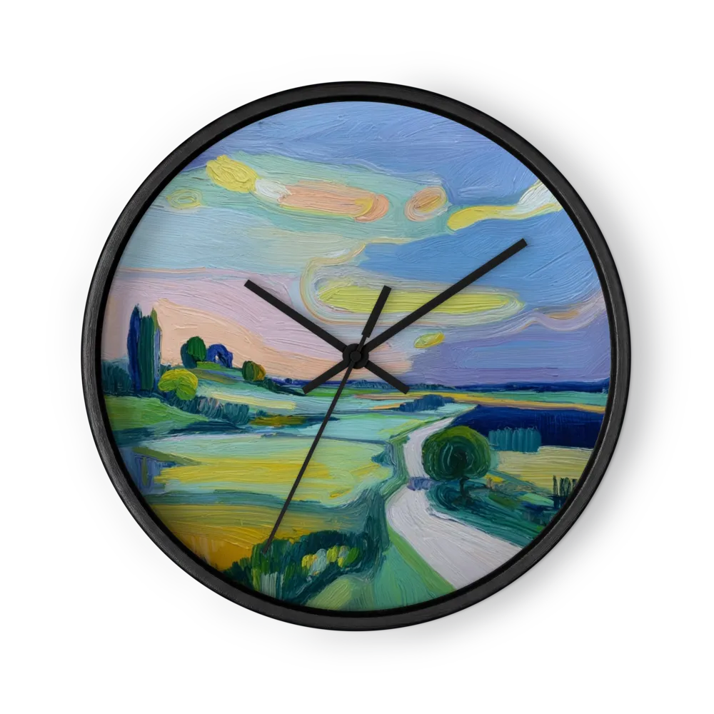 Rivers and Fields in Loaded Colour — Saturated Impasto Expressionism