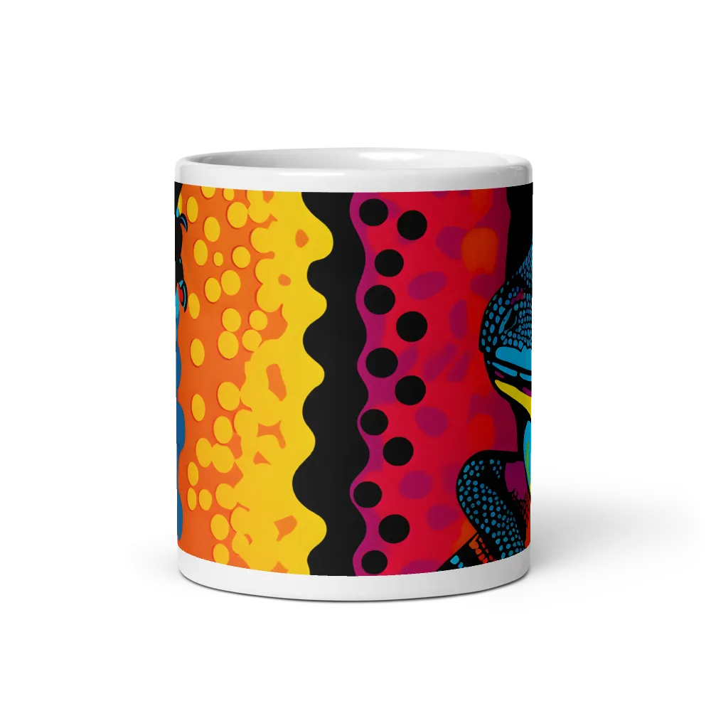 Vibrant Pop Art Geckos
