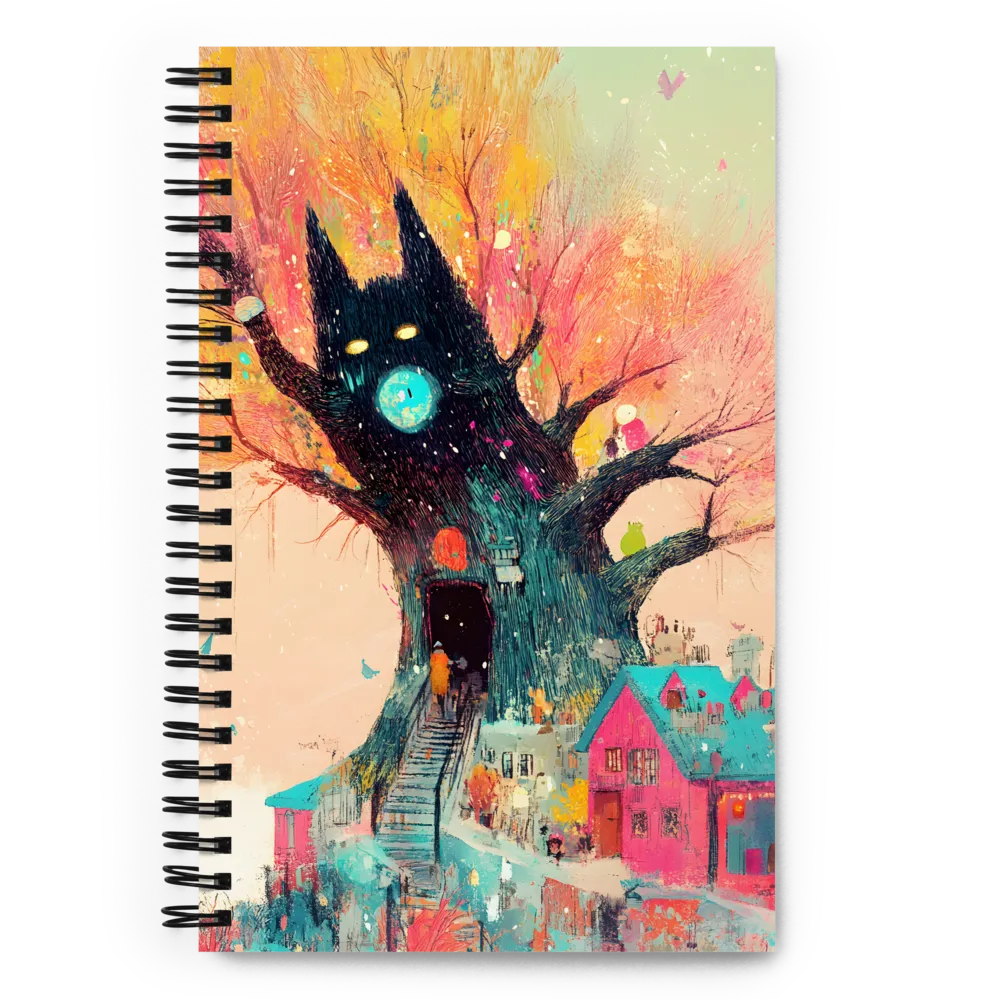 The Whispering Treehouse 
 Spiral Notebook | 140 pages
