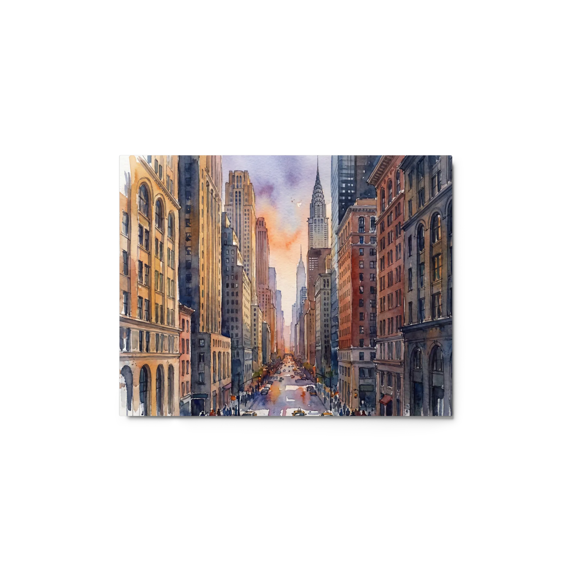 Urban Sunset Sketch
