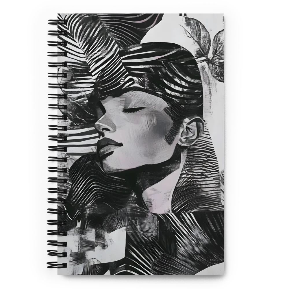 Monochrome Whispers 
 Spiral Notebook | 140 pages