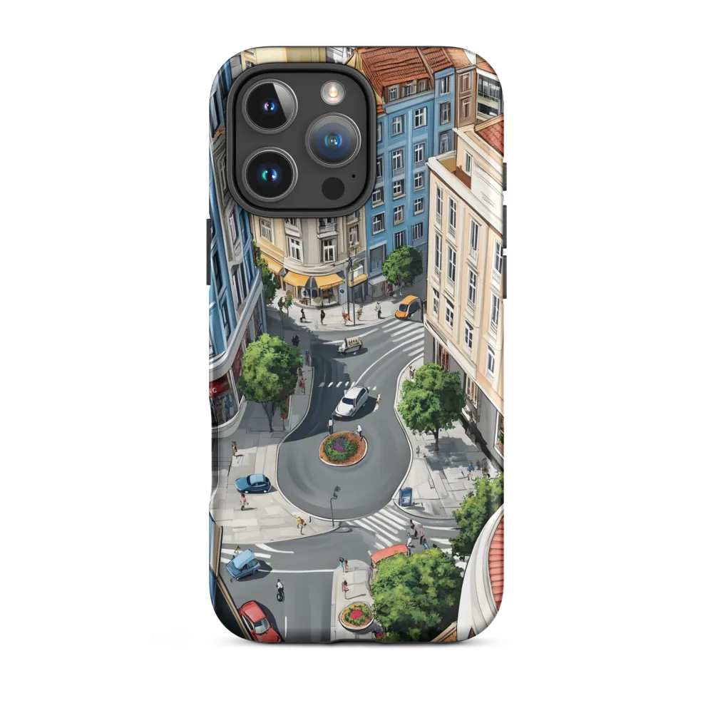 Colorful Urban Landscape Illustration | Phone Case