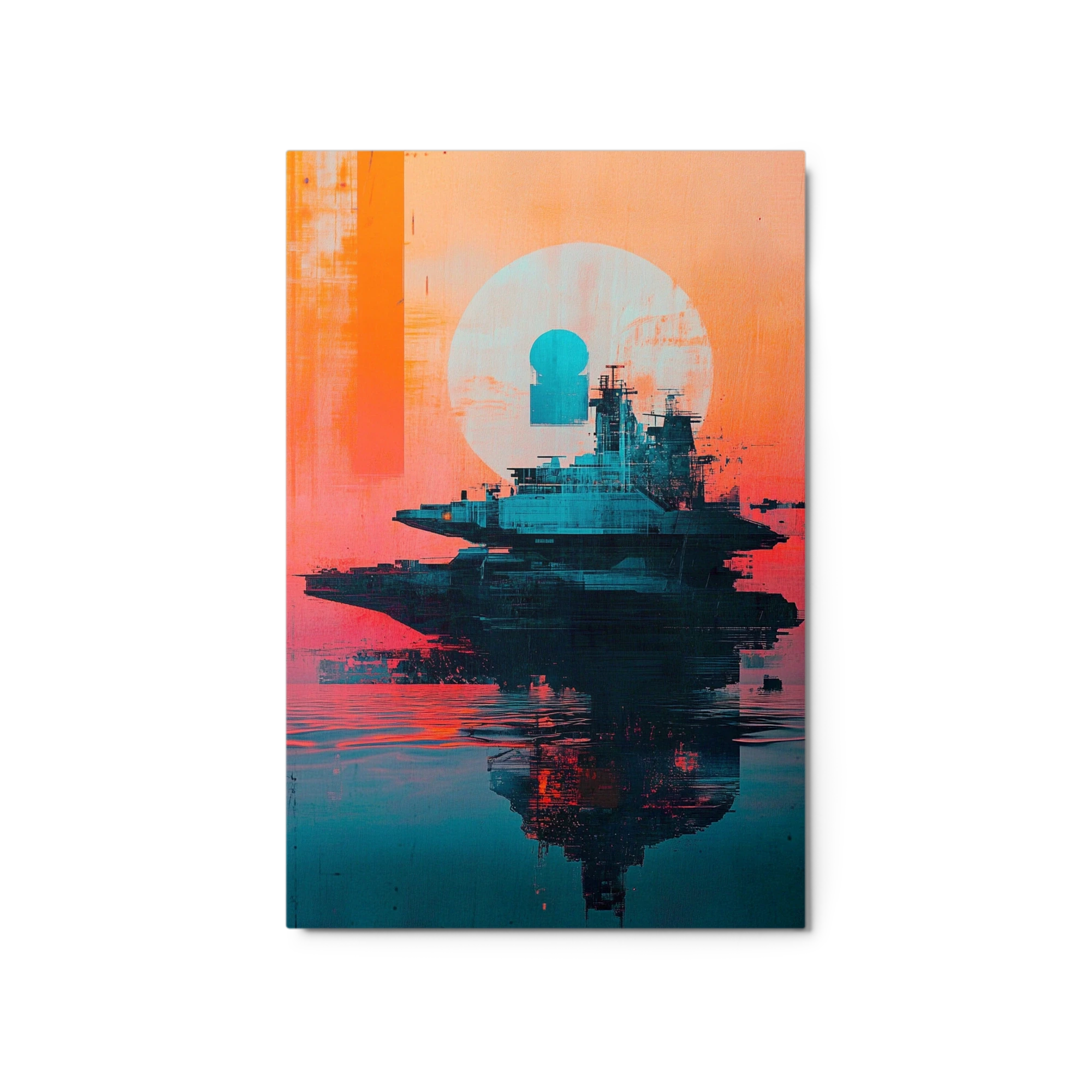 Abstract Ship with Keyhole Design