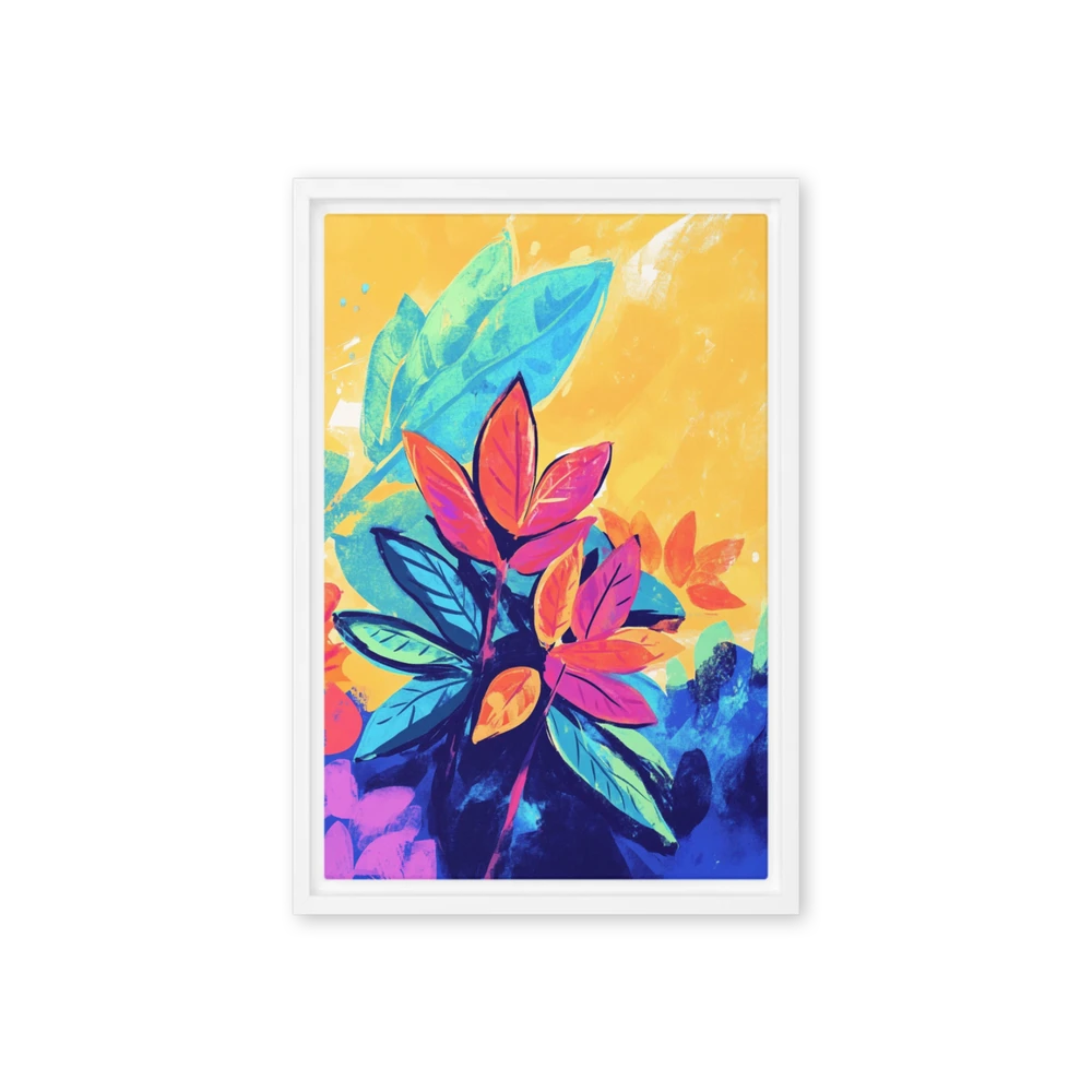 Abstract Botanical Brilliance | Art Print