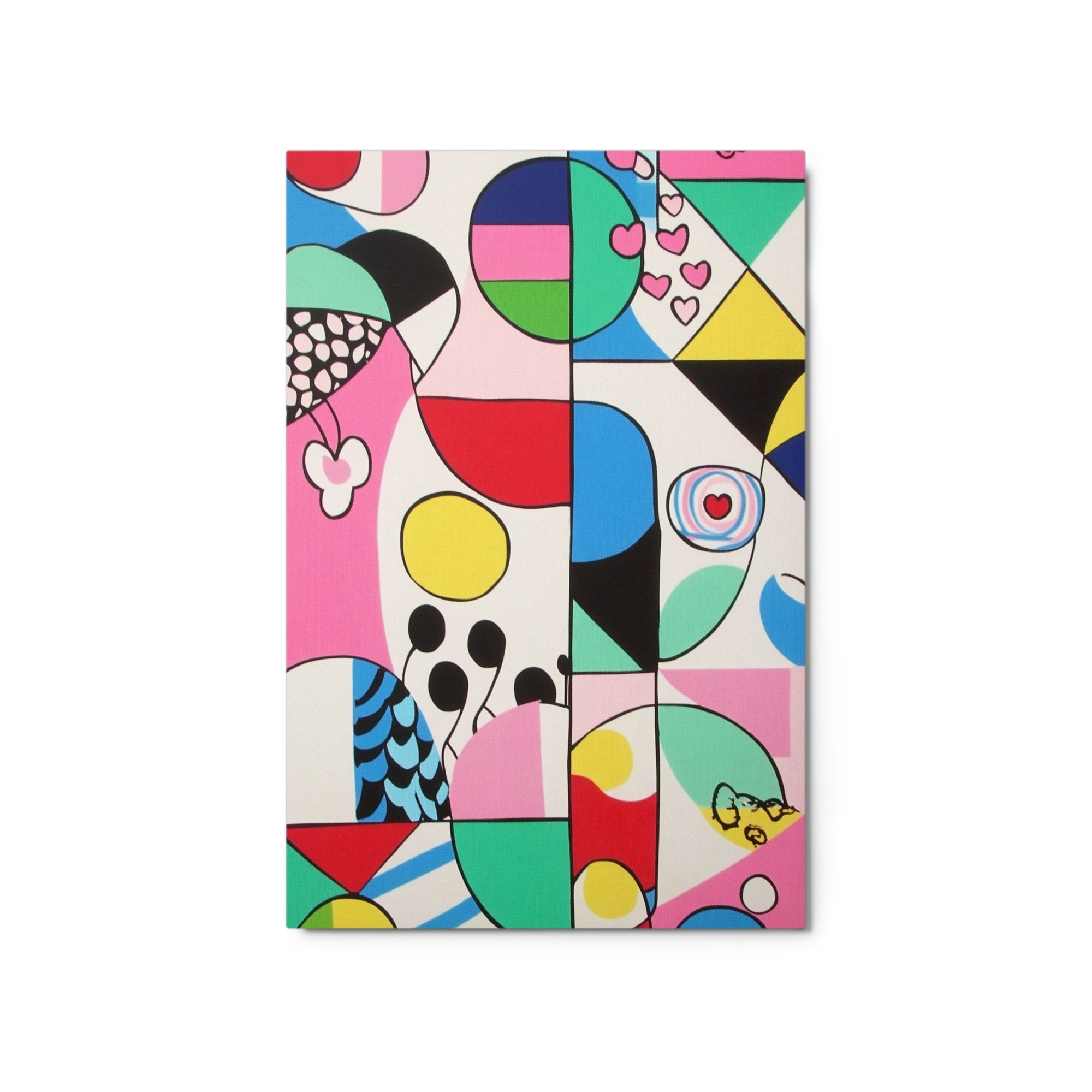Abstract Pop Art Geometric Design