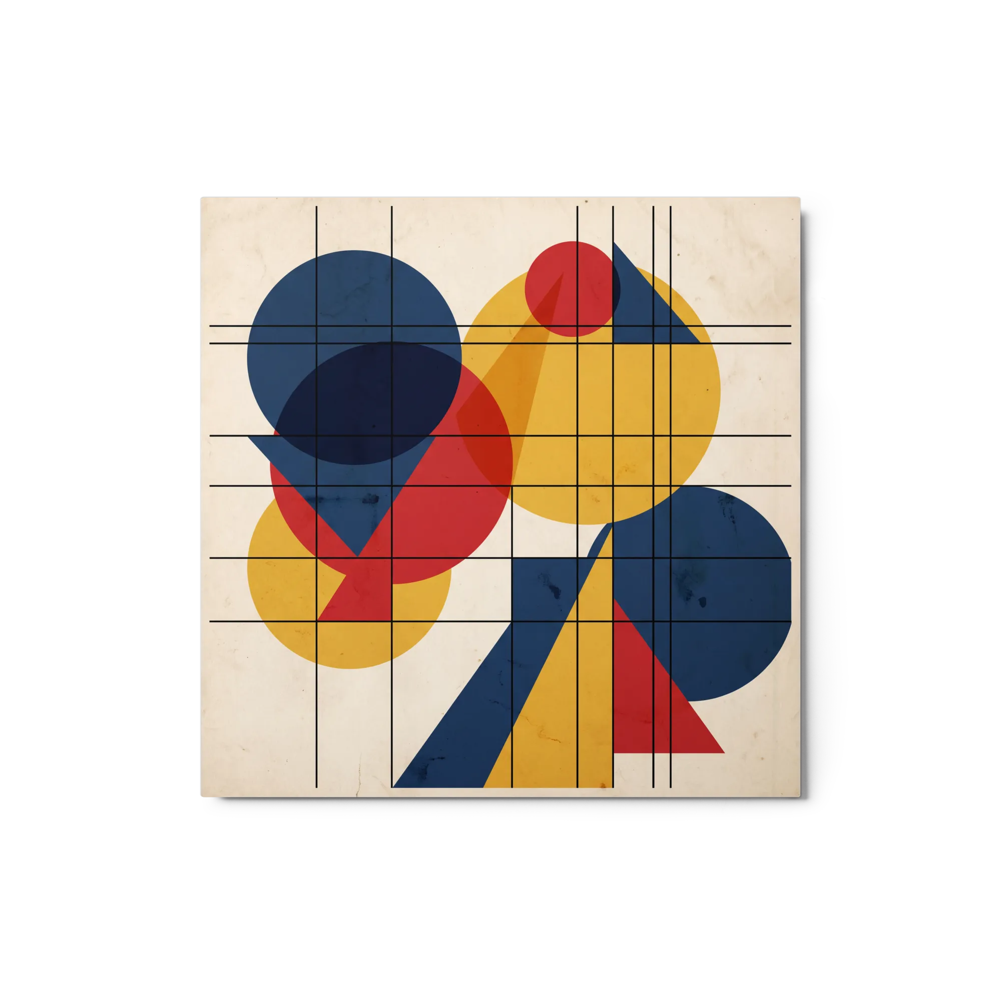 Composição Geométrica De Stijl