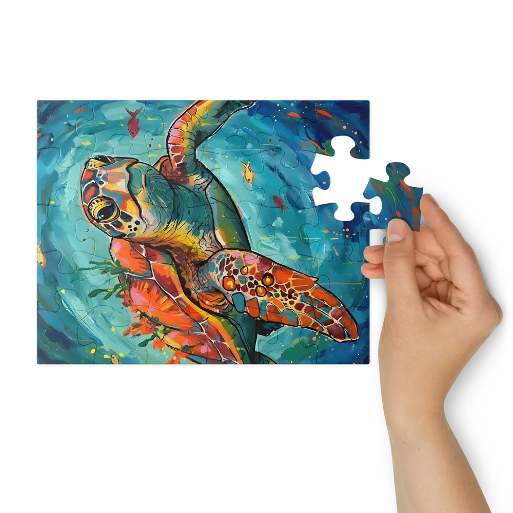Ocean Explorer 
 Jigsaw Puzzle in Tin Box
