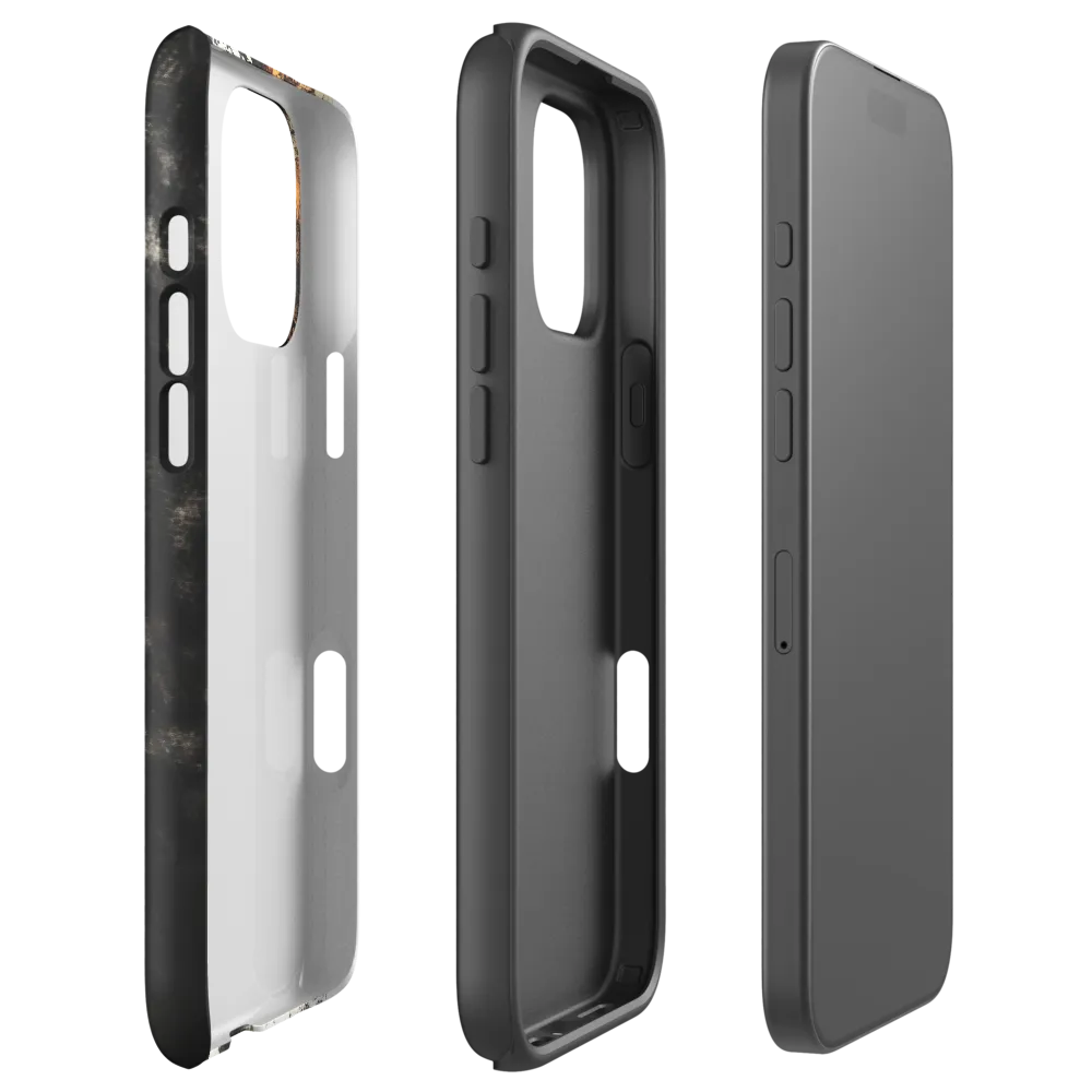 Aerial View of Car by Ocean | Phone Case