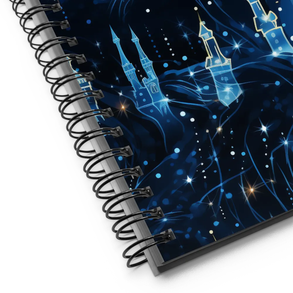 Dreamy Castles in a Starry Sky