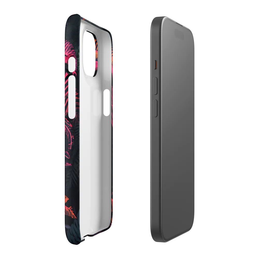 Neon Tropical Palm