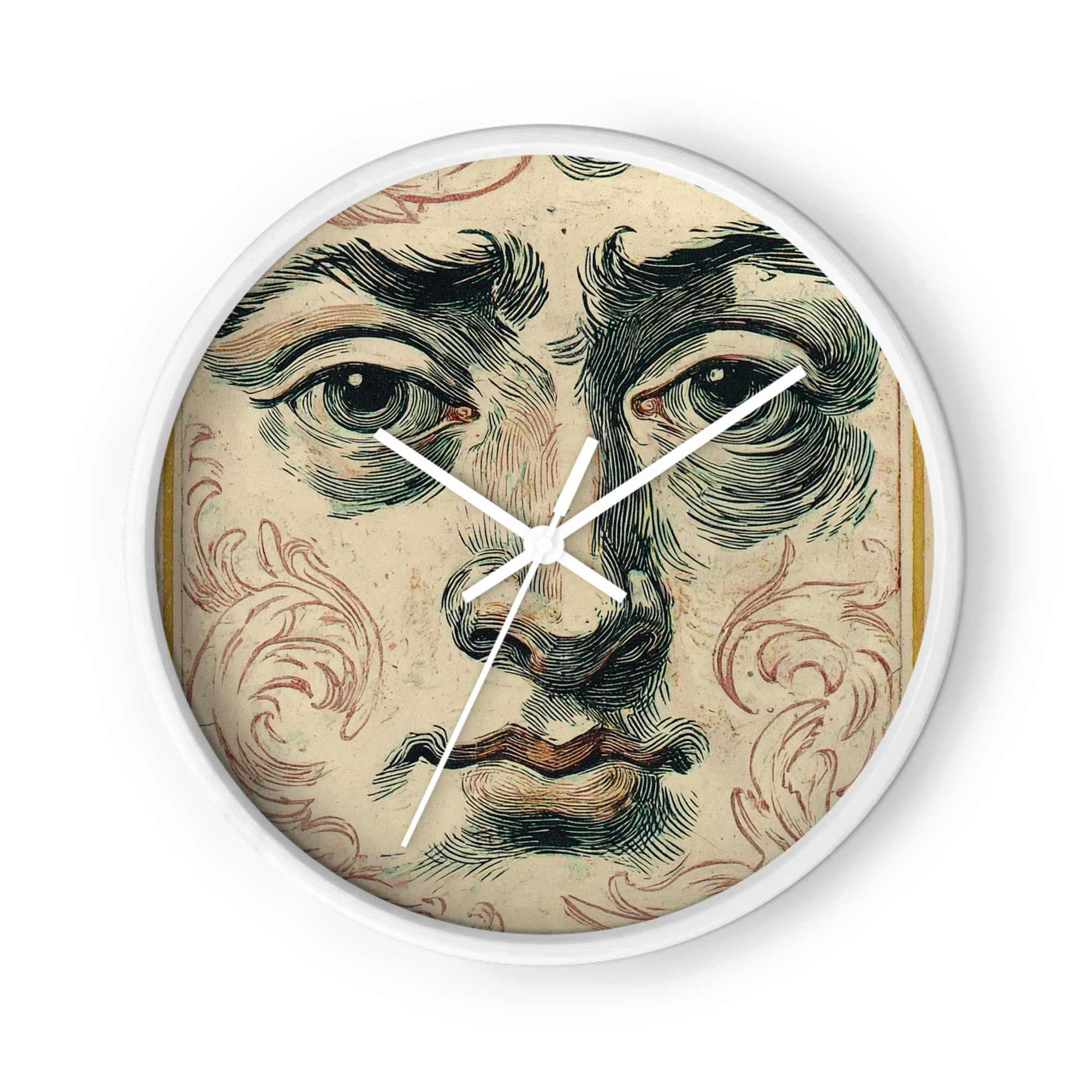 Engraved Face Study