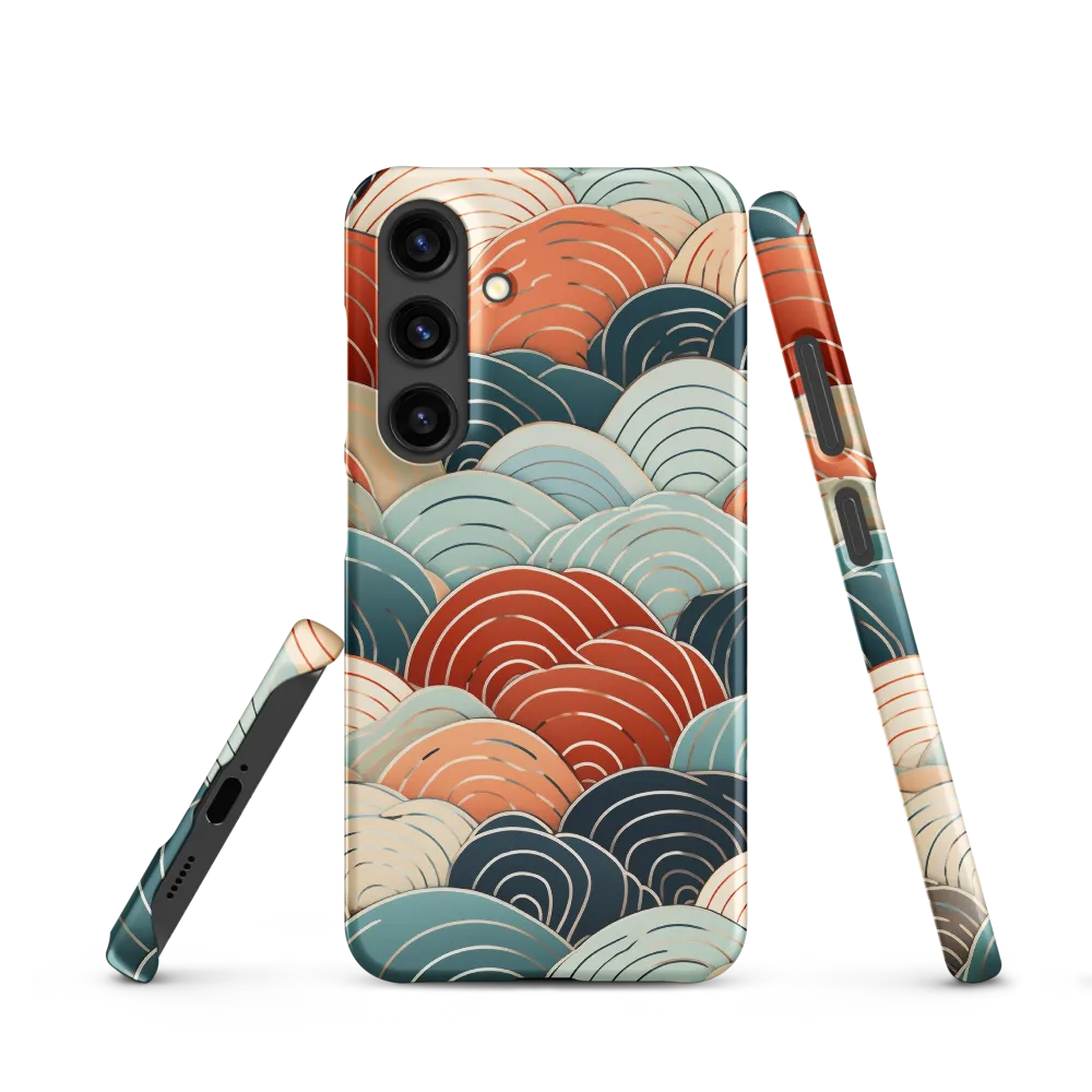 Abstract Waves Pattern | Phone Case