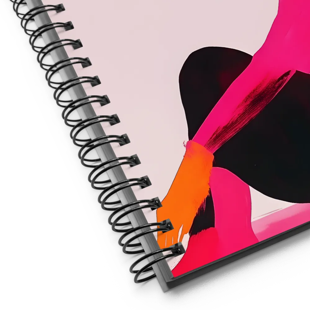 Neon Profile: Quiet Reflection 
 Spiral Notebook | 140 pages