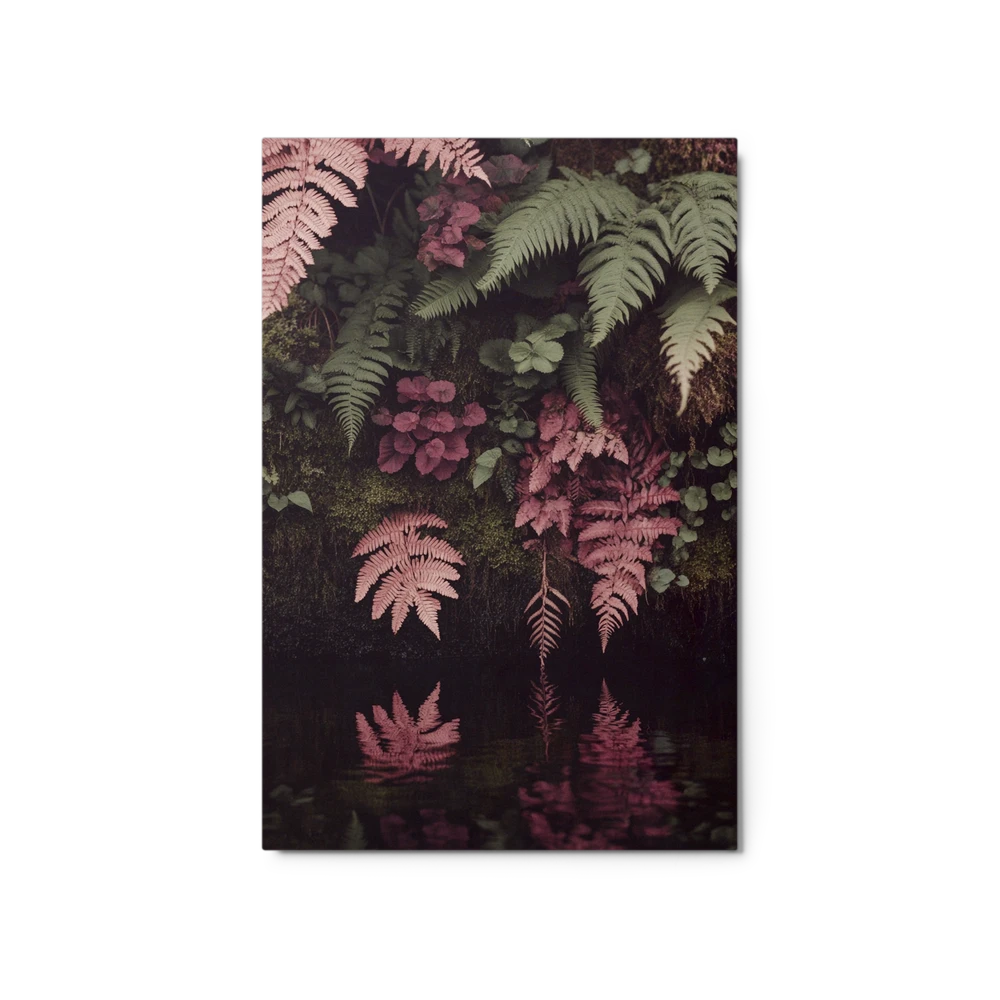 Muted Fern Reflection | Art Print