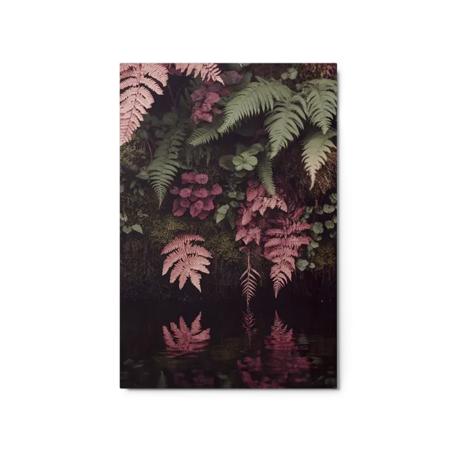 Muted Fern Reflection | Art Print