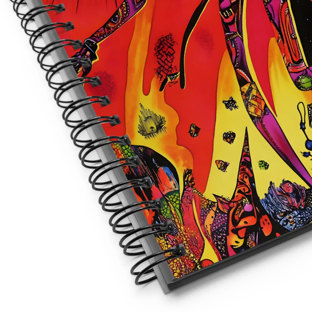 The Cosmic Scream 
 Spiral Notebook | 140 pages