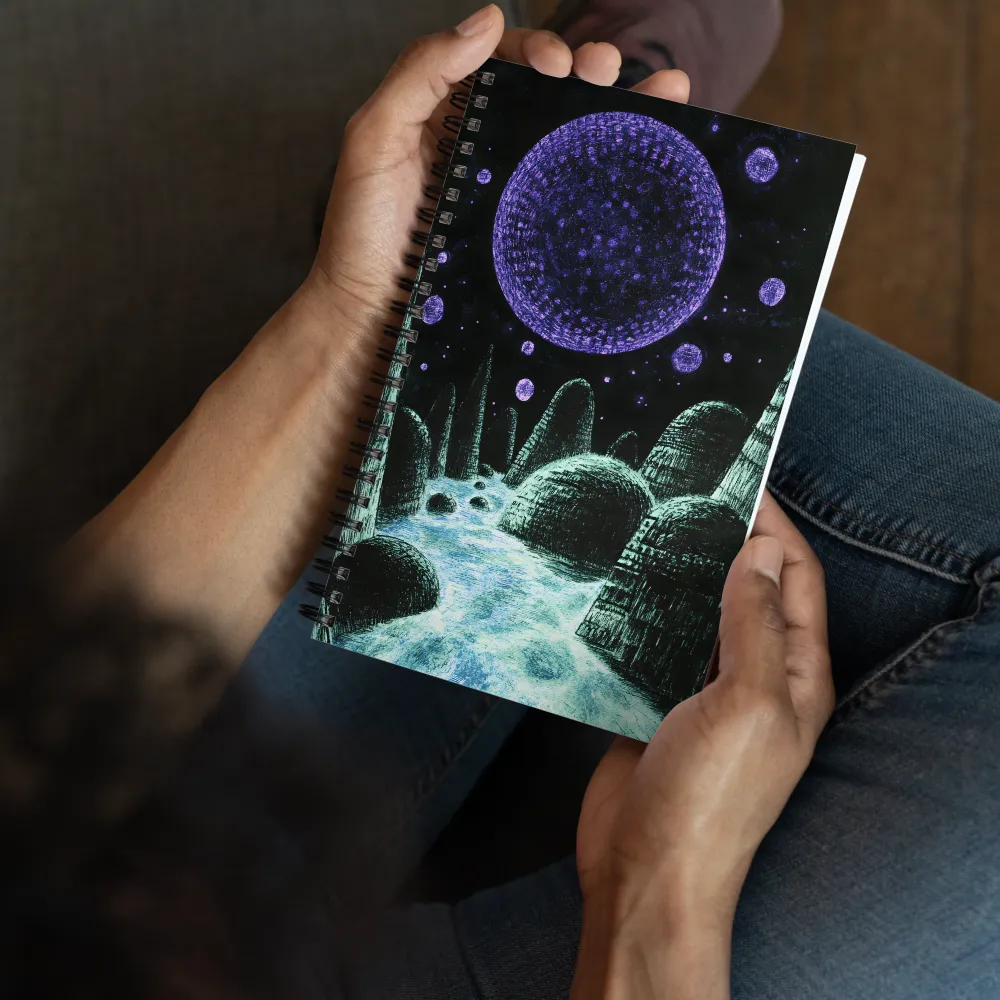 Cosmic River Journey 
 Spiral Notebook | 140 pages