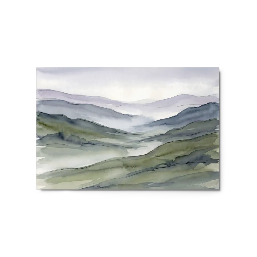 Serene Misty Mountains