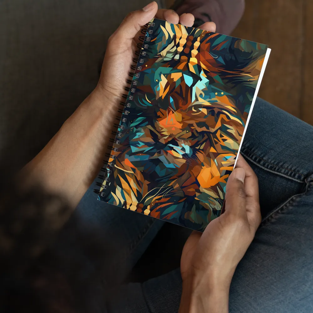 Wild Symphony: Abstract Tigers