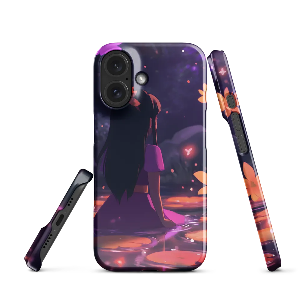 Night Lily Pond Glow 
 Samsung Galaxy S22 | Tough Case