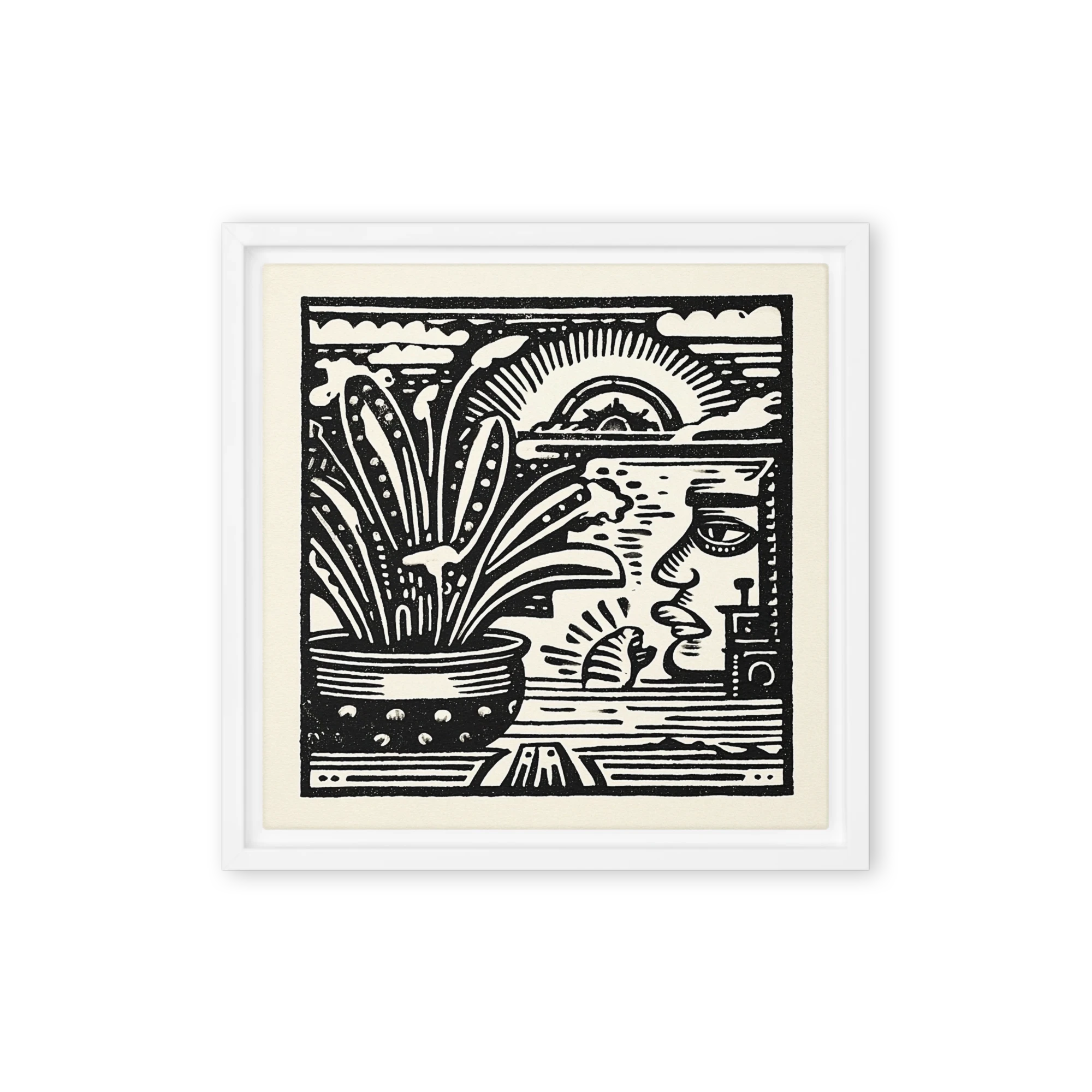 Solstice and Succulent | Art Print