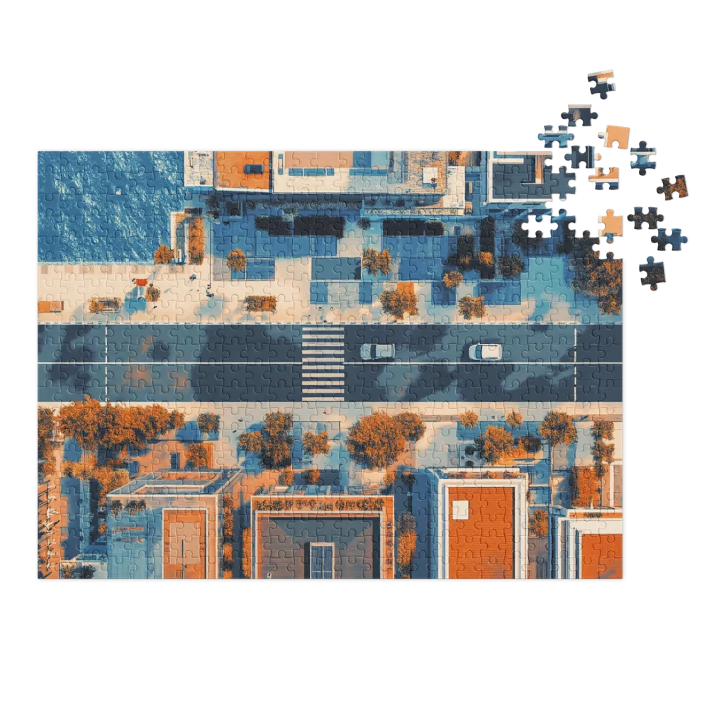 Aerial Urban Landscape