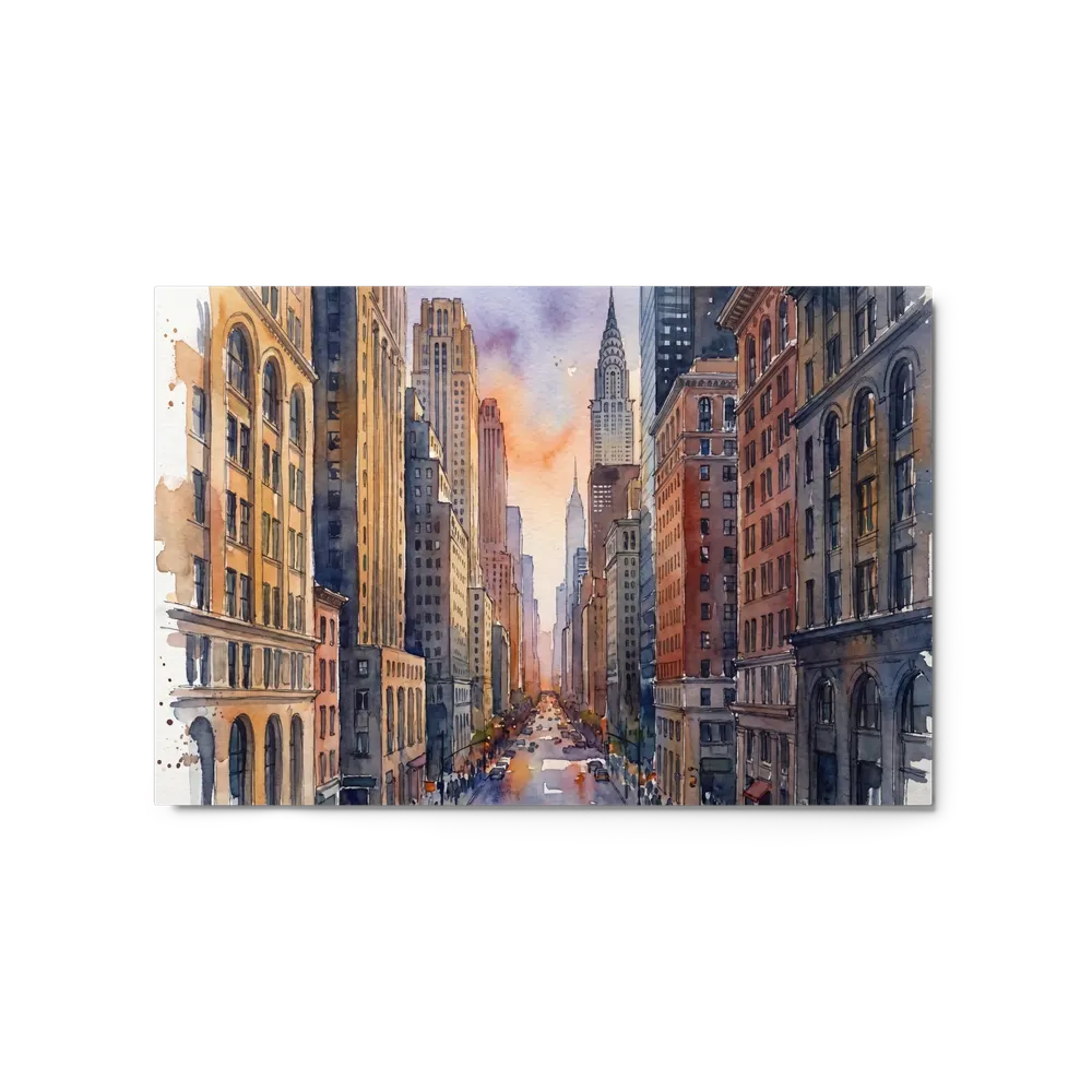 Urban Sunset Sketch | Art Print