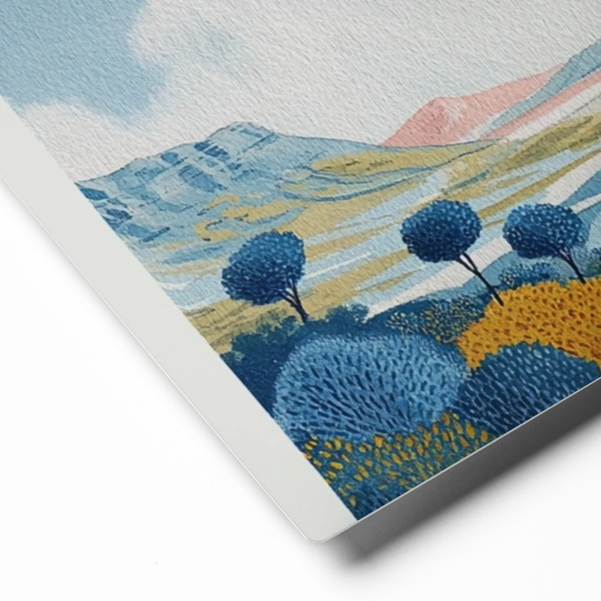 Blue Hills and Cloudscape | Art Print