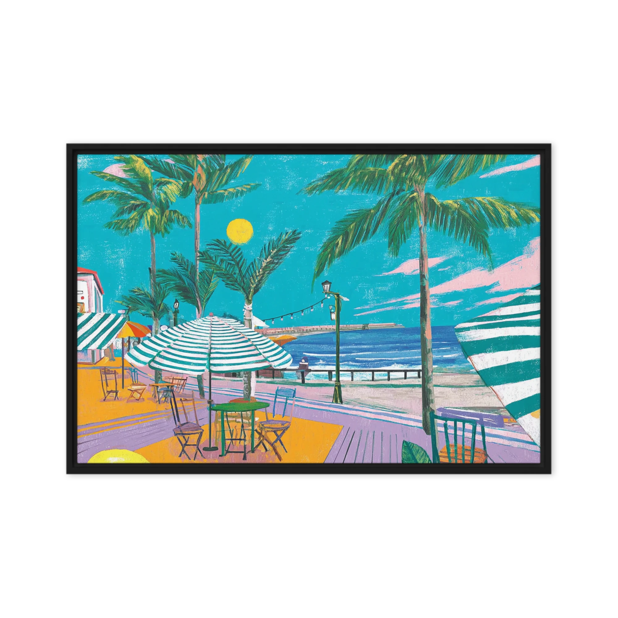 Sunny Beachside Cafe
