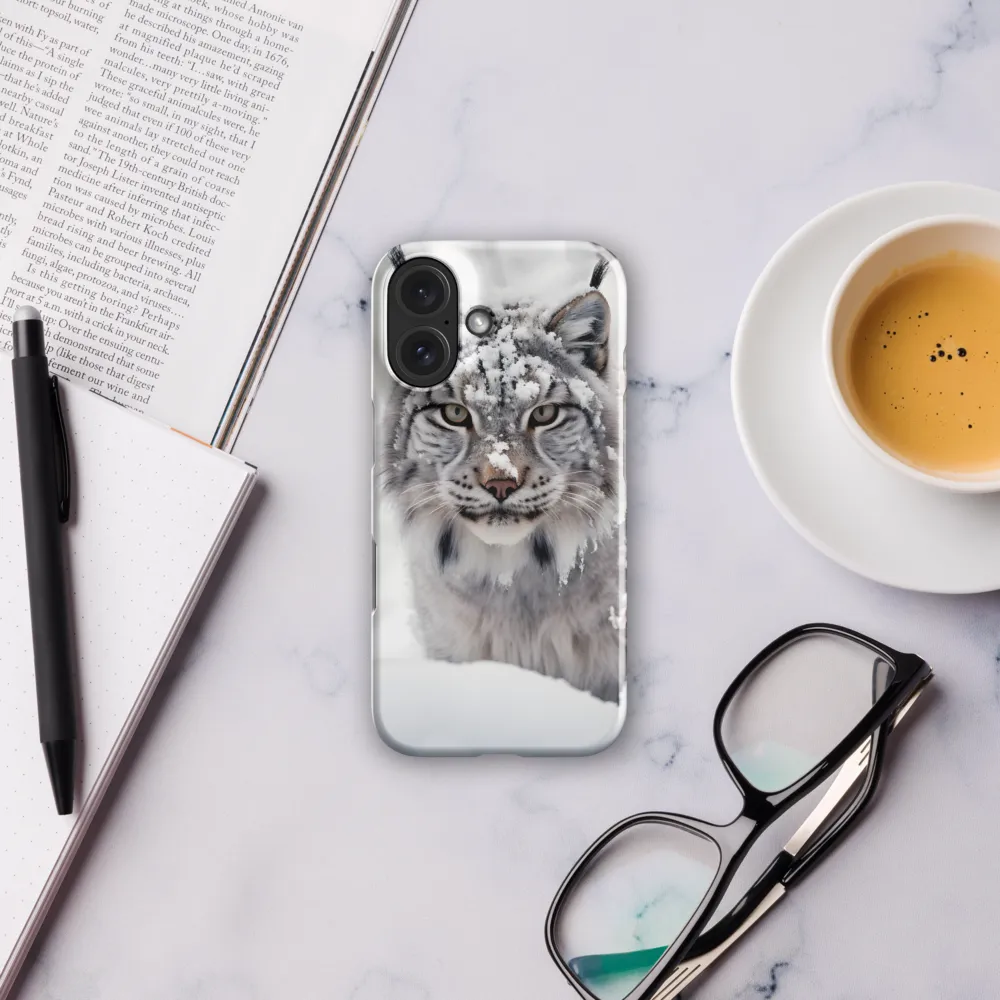 Gaze of the Winter Lynx 
 Samsung Galaxy S21 | Snap Case