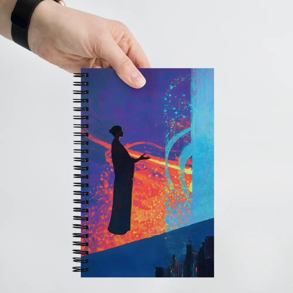 Cosmic Threshold 
 Spiral Notebook | 140 pages