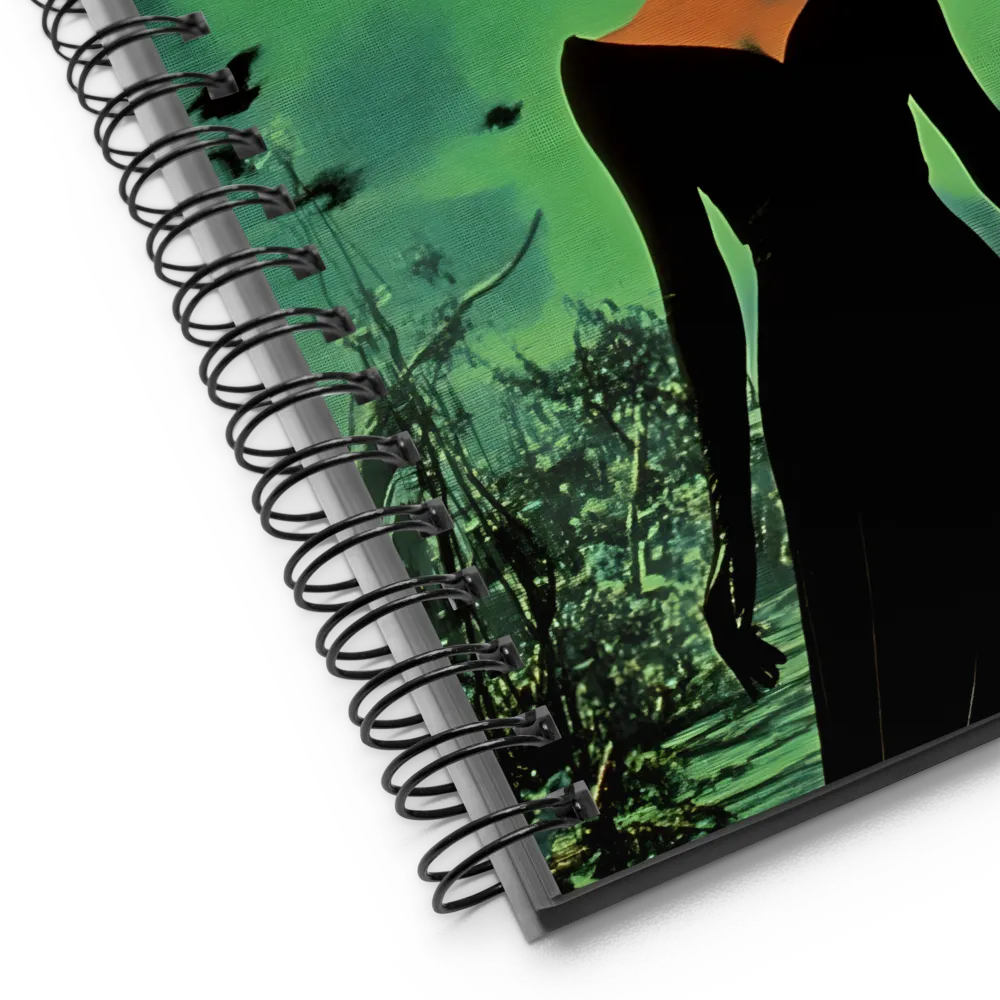 The Crow Queen 
 Spiral Notebook | 140 pages