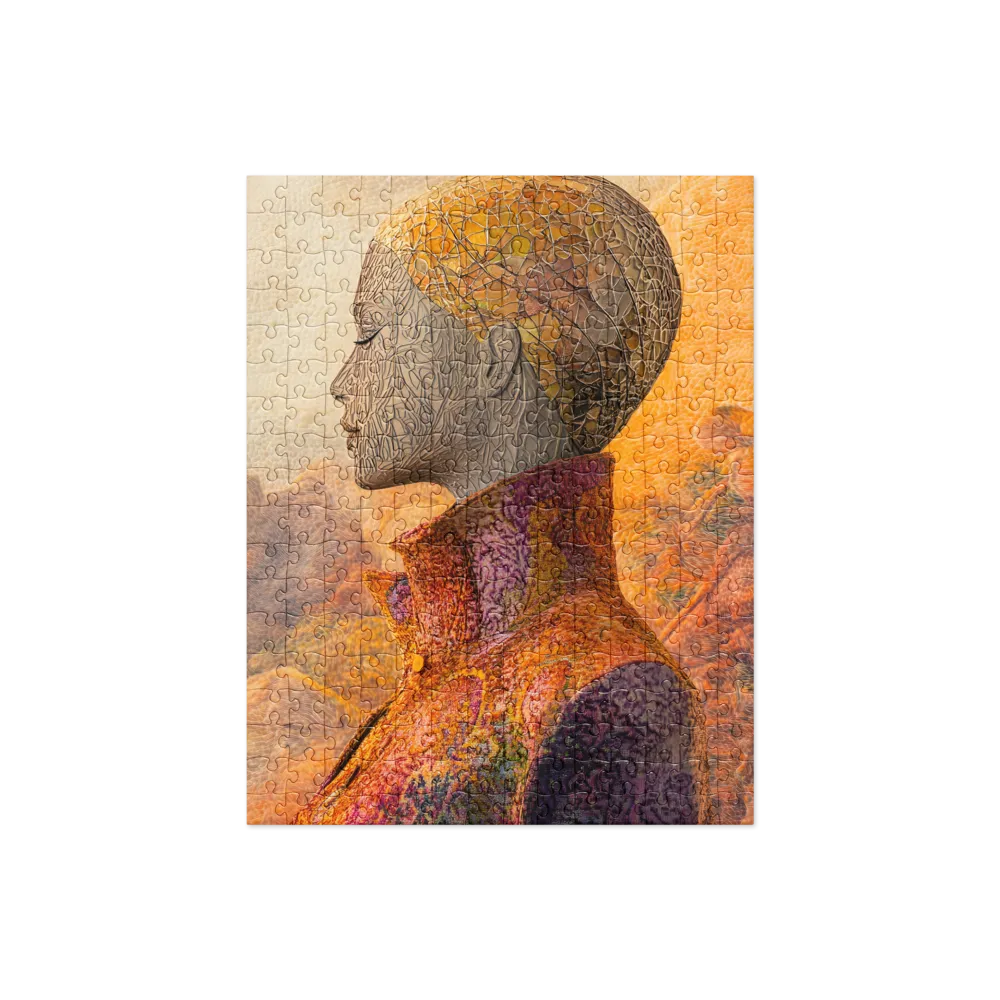 Golden Mosaic Profile 
 Jigsaw Puzzle