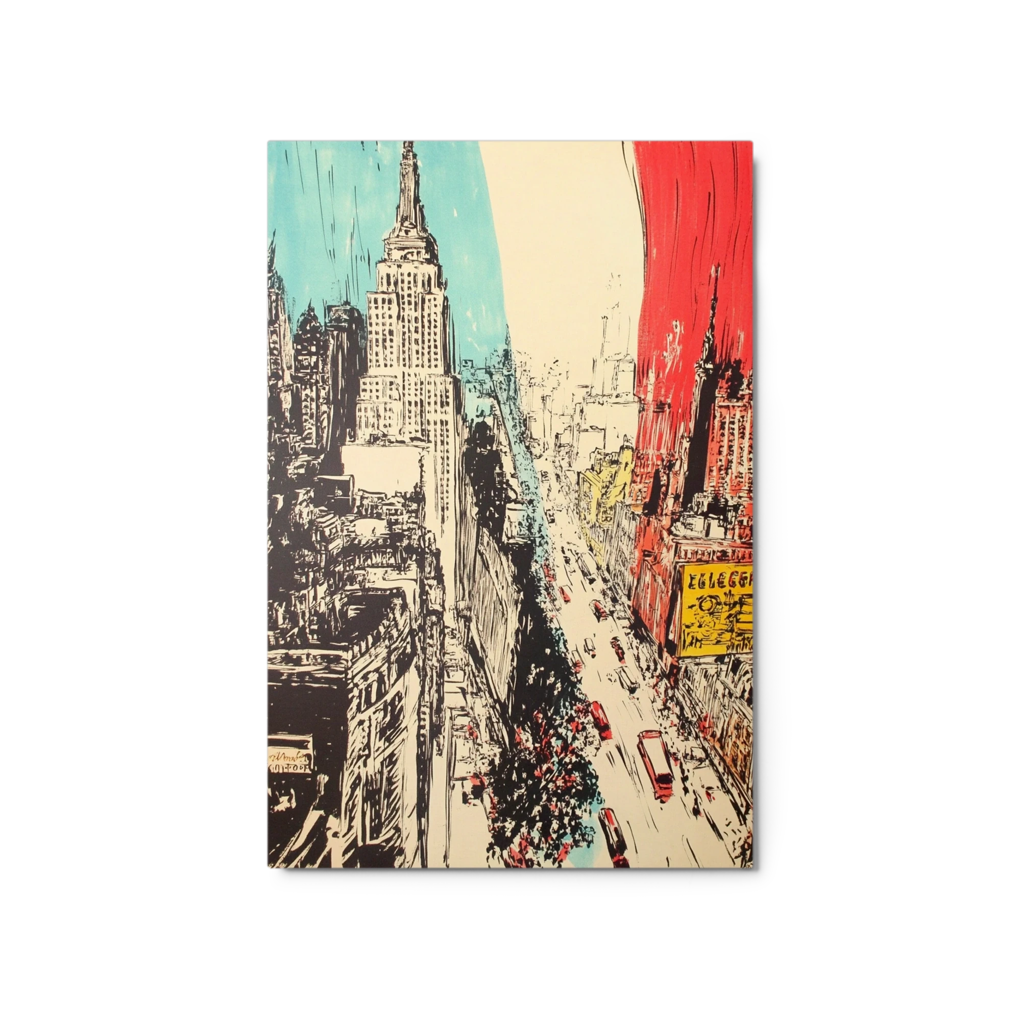 Cityscape Pop Art Design