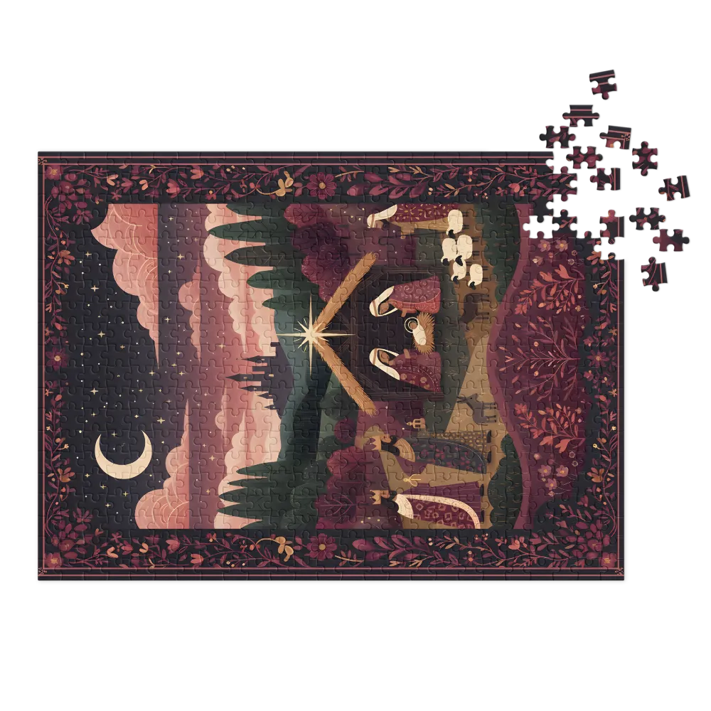 Star Over the Manger | Jigsaw Puzzles