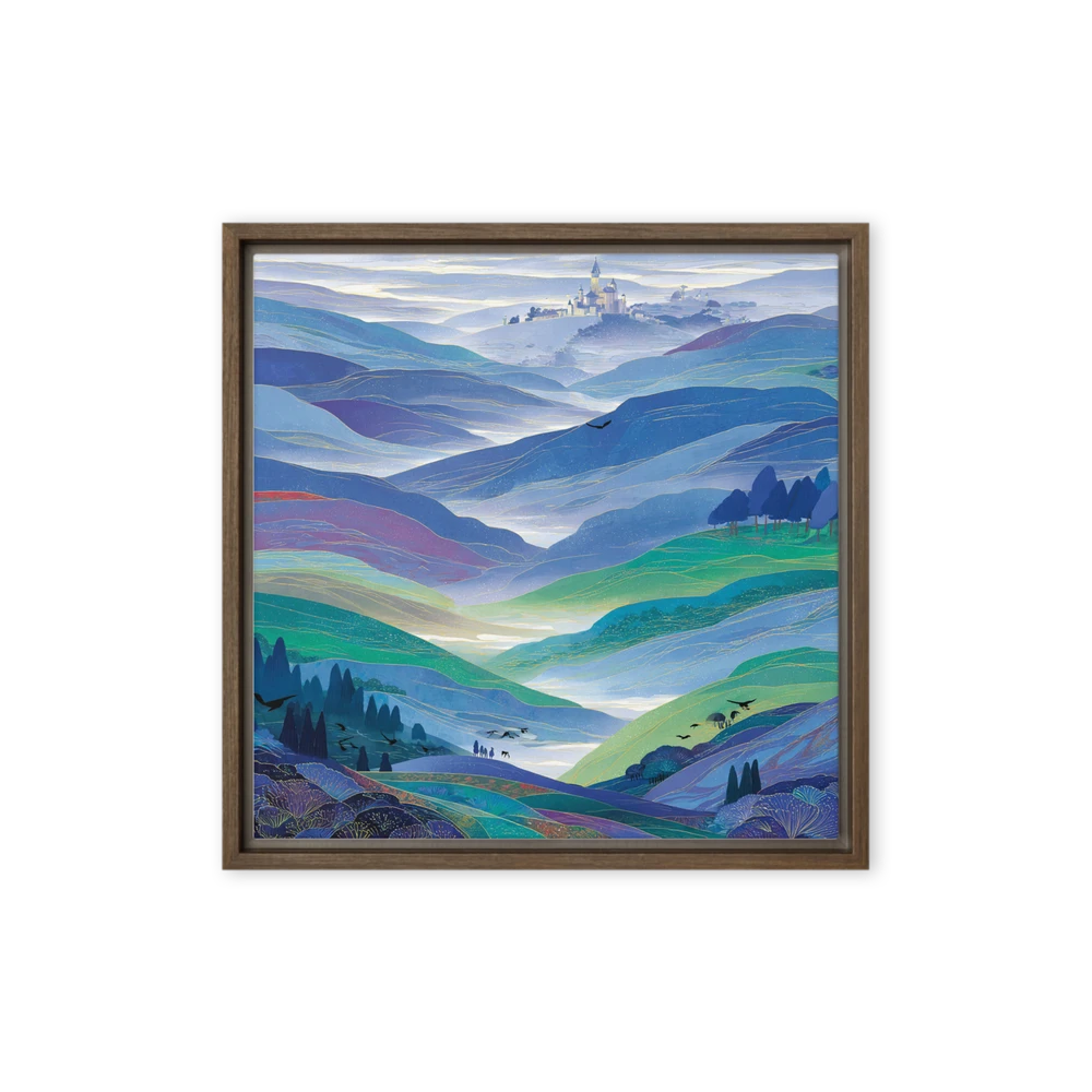 Castle Beyond the Hills | Art Print