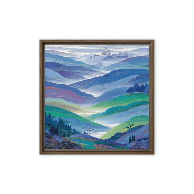 Castle Beyond the Hills | Art Print