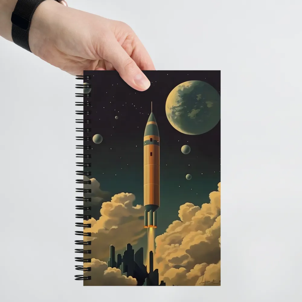 Cosmic Ascent 
 Spiral Notebook | 140 pages
