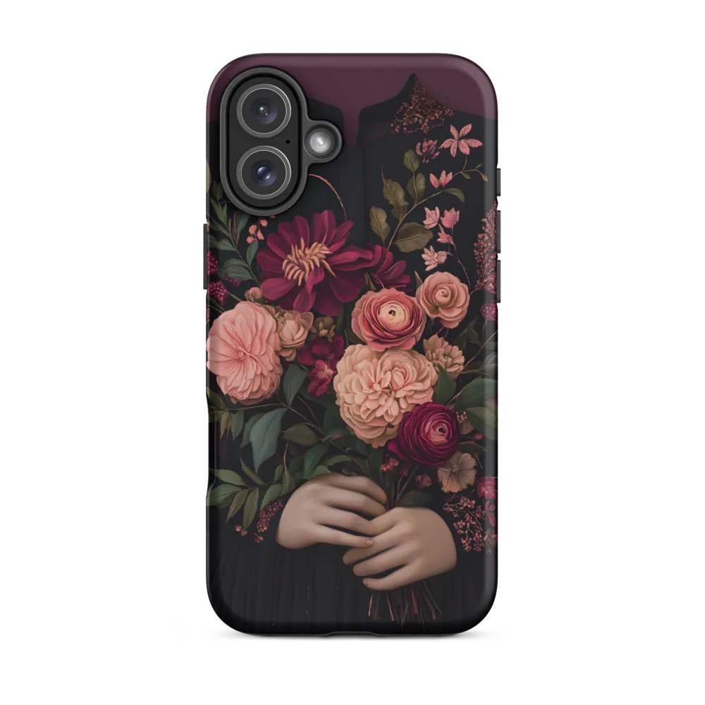 Embroidered Floral Bouquet | Phone Case