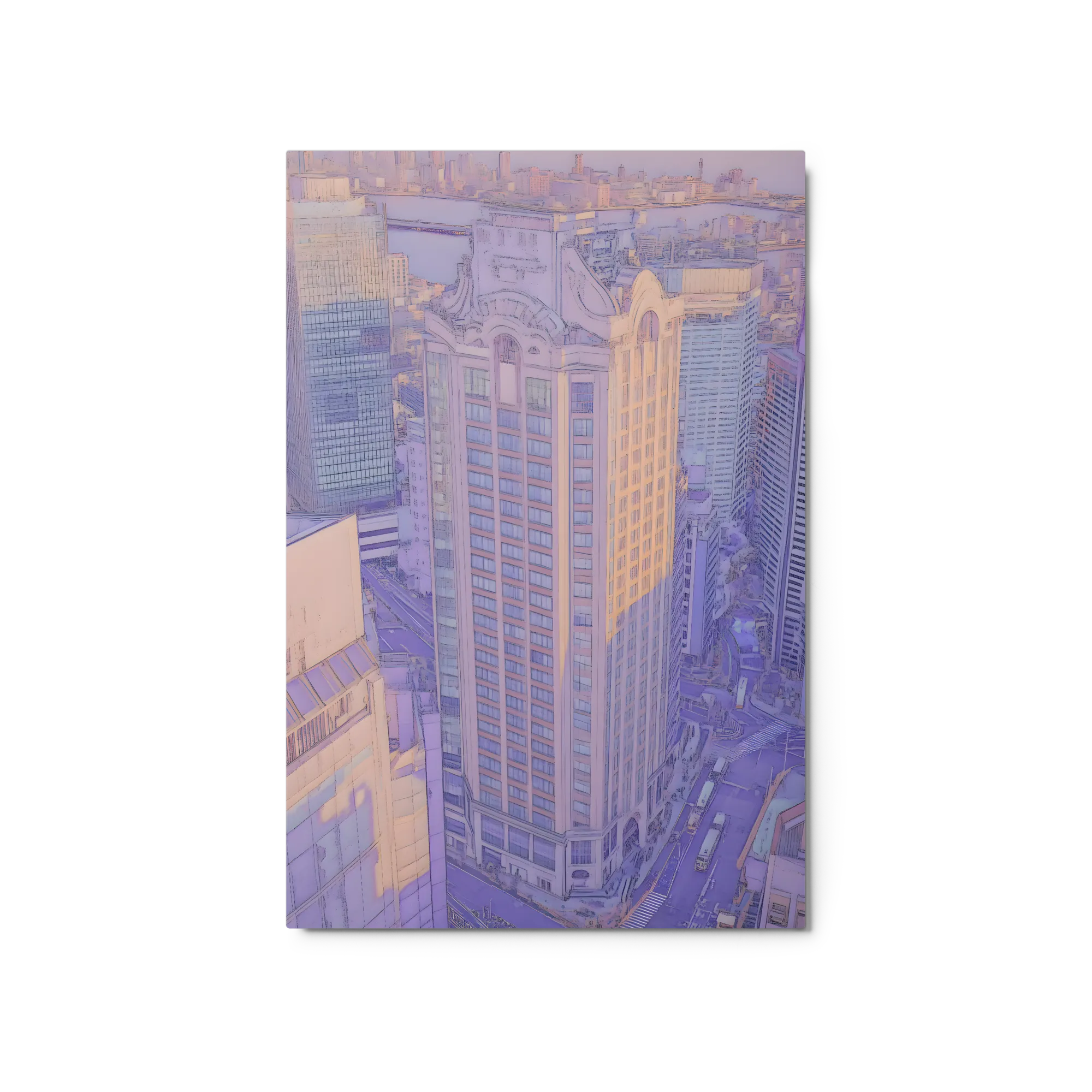 Vista Urbana Crepuscolare