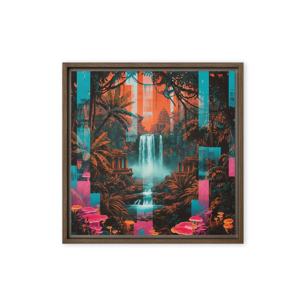 Jungle Glitch Dream | Art Print