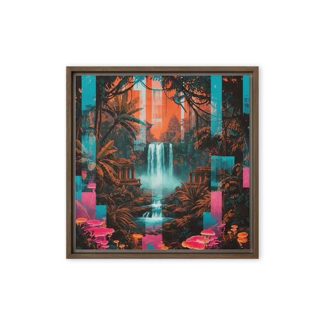 Jungle Glitch Dream | Art Print