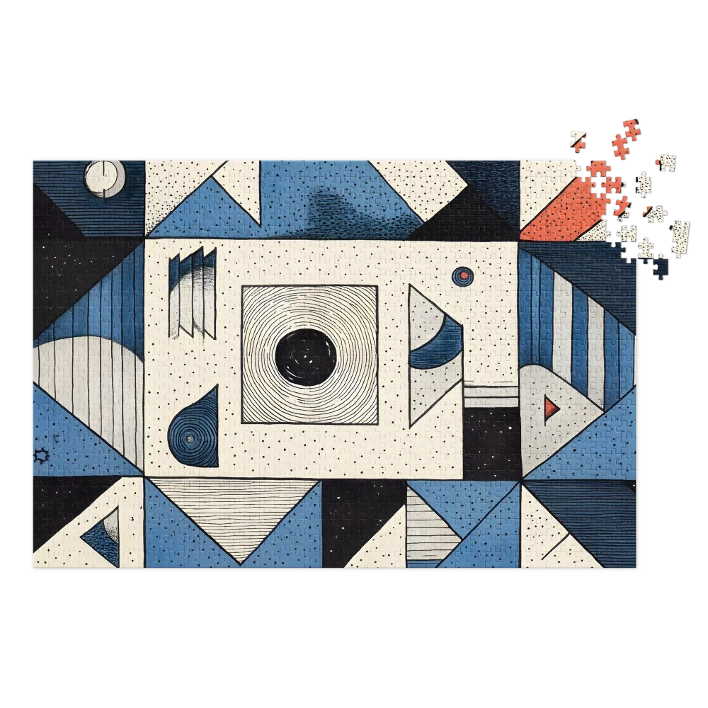 Cubist Mind 
 Jigsaw Puzzle in Tin Box