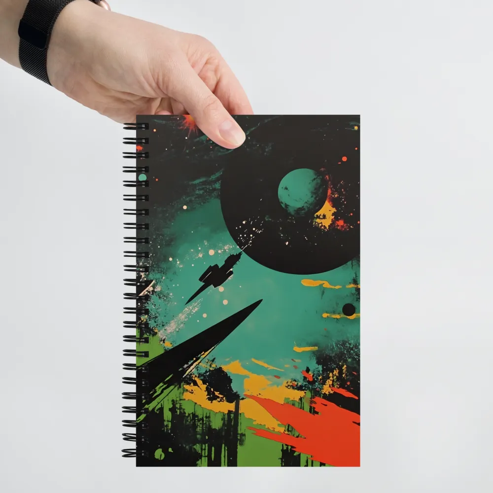 Cosmic Voyage 
 Spiral Notebook | 140 pages